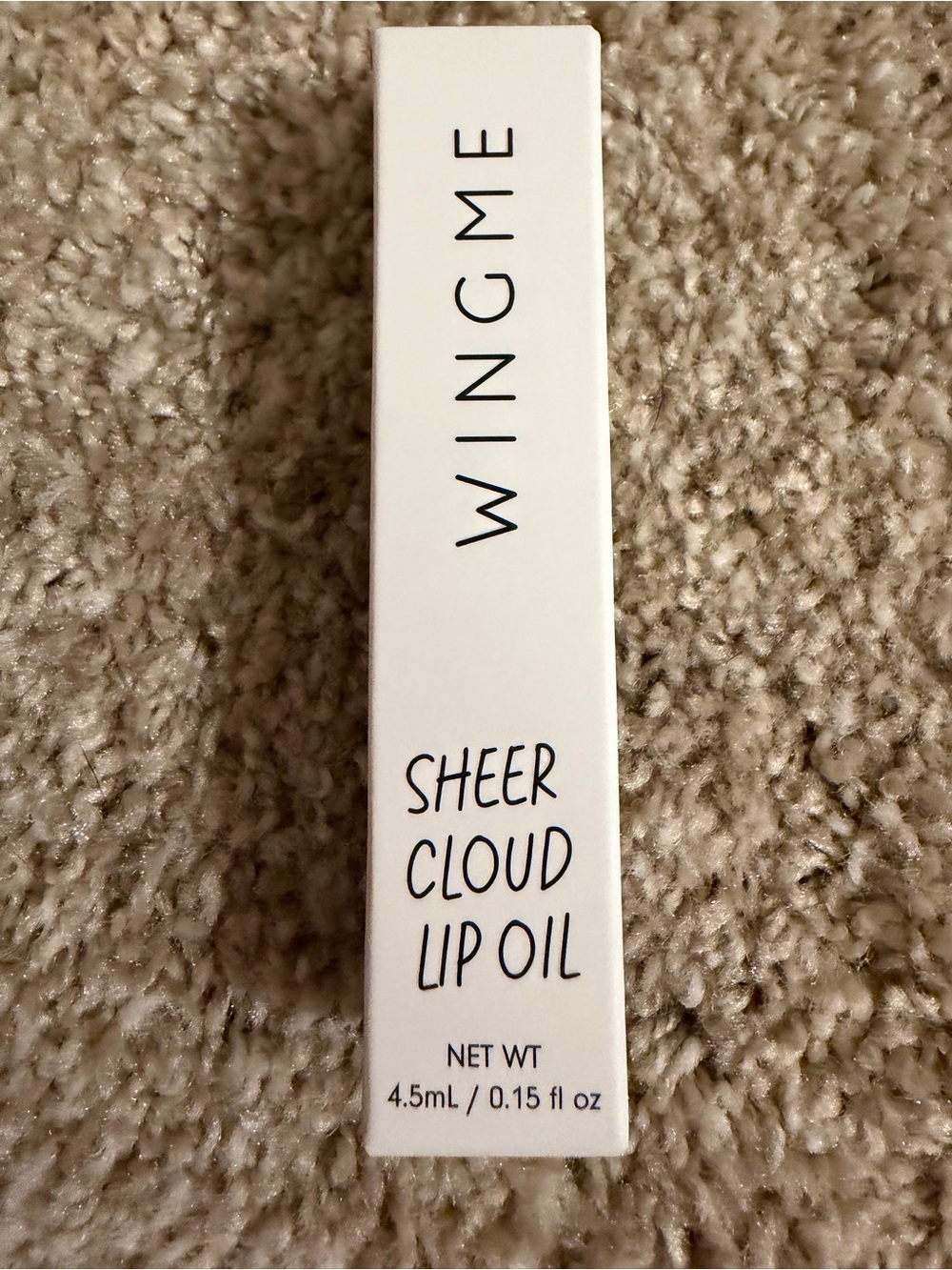 Wingme Sheer Cloud Lip Oil – Bisou – NIB